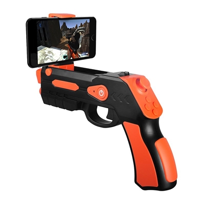Omega Pistola Bluetooth Gaming Negro Naranja